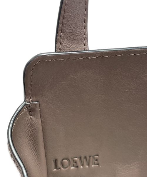 LOEWE（ロエベ）LOEWE (ロエベ) ハンモック ドローストリングバッグ スモール ブラウン サイズ:スモールの古着・服飾アイテム