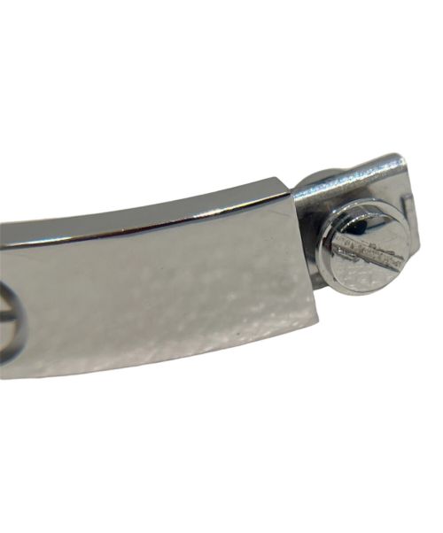 Cartier（カルティエ）Cartier (カルティエ) ハーフダイヤラブブレス サイズ:18の古着・服飾アイテム