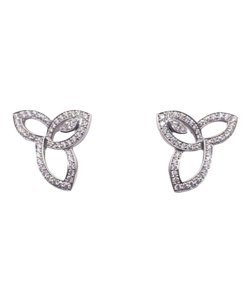 HARRY WINSTON（ハリーウィンストン）HARRY WINSTON (ハリーウィンストン) リリークラスターピアス サイズ:-の古着・服飾アイテム