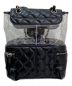 CHANEL (シャネル) クリアバックパック ブラック サイズ:-：250000円