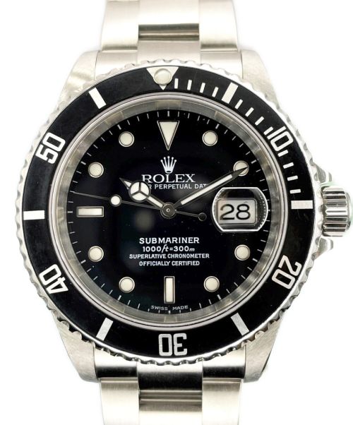 ROLEX（ロレックス）ROLEX (ロレックス) サブマリーナーデイト Ref.16610 黒文字盤 サイズ:40mmの古着・服飾アイテム