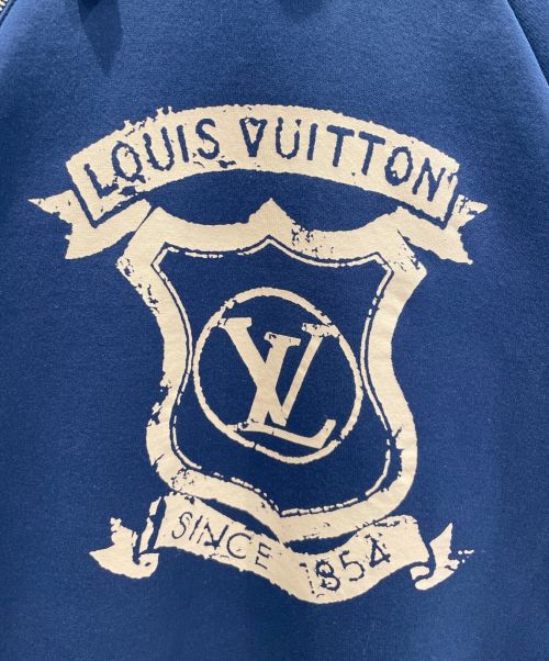 LOUIS VUITTON（ルイ ヴィトン）LOUIS VUITTON (ルイ ヴィトン) コートオブアームズ セーター ネイビー サイズ:Mの古着・服飾アイテム