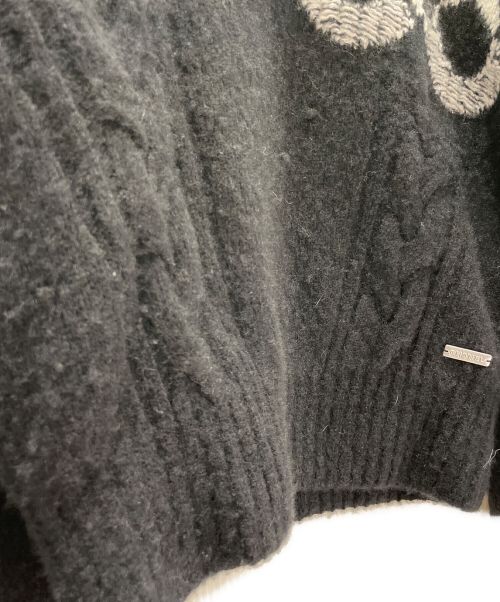 CHANEL（シャネル）CHANEL (シャネル) ココネージュニット ホワイト×ブラック サイズ:36の古着・服飾アイテム