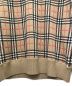 中古・古着 BURBERRY (バーバリー) ノバチェックニット ベージュ サイズ:S：39800円