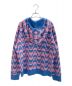 CHANEL (シャネル) ココマークカシミヤニットプルオーバー ブルー×ピンク サイズ:38：278000円