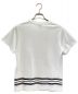 LOUIS VUITTON (ルイ ヴィトン) ロゴ チェーン 半袖Tシャツ ホワイト サイズ:XS：69800円