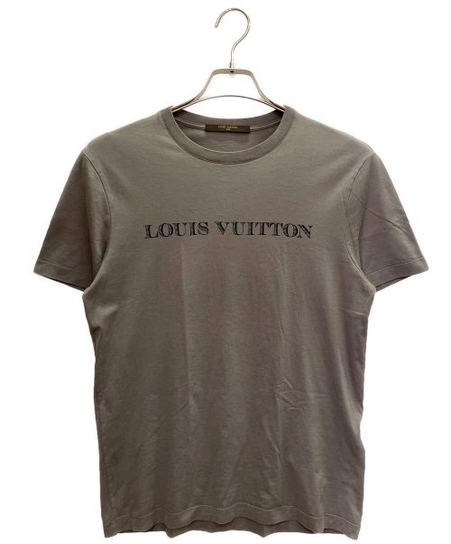 LOUIS VUITTON（ルイ ヴィトン）LOUIS VUITTON (ルイ ヴィトン) クルーネックTシャツ グレー サイズ:XSの古着・服飾アイテム