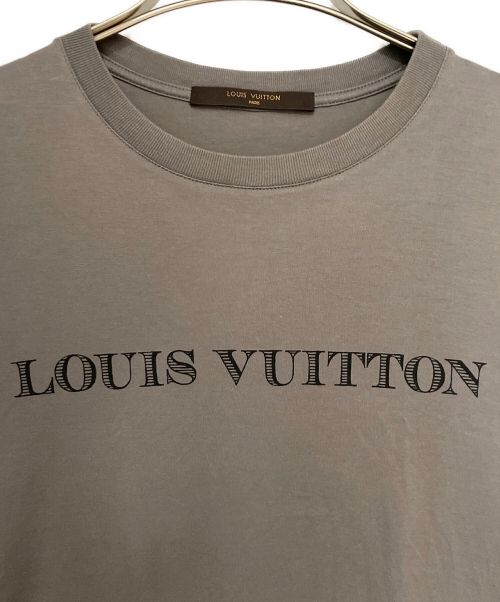 LOUIS VUITTON（ルイ ヴィトン）LOUIS VUITTON (ルイ ヴィトン) クルーネックTシャツ グレー サイズ:XSの古着・服飾アイテム