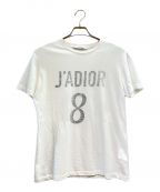 Christian Diorクリスチャン ディオール）の古着「J'ADIOR プリントTシャツ」｜ホワイト