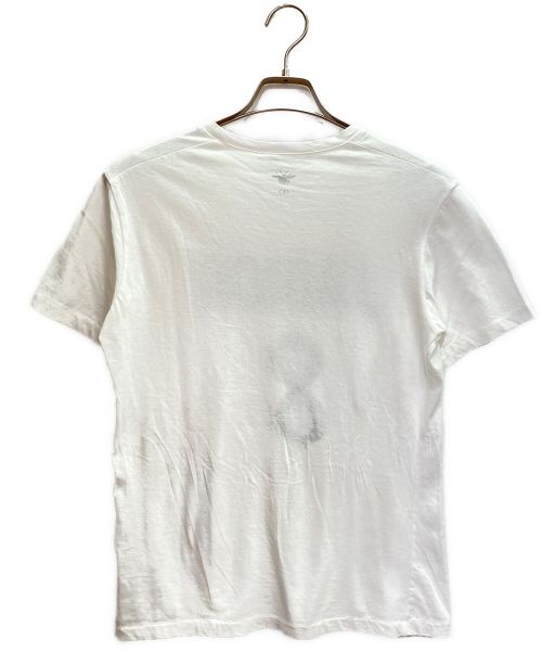 Christian Dior（クリスチャン ディオール）Christian Dior (クリスチャン ディオール) J'ADIOR プリントTシャツ ホワイト サイズ:Sの古着・服飾アイテム