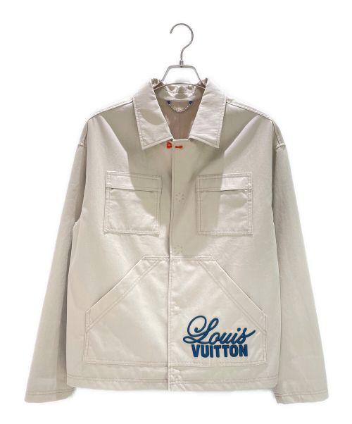 LOUIS VUITTON（ルイ ヴィトン）LOUIS VUITTON (ルイ ヴィトン) ワークウェアチョアコート ベージュ サイズ:46の古着・服飾アイテム