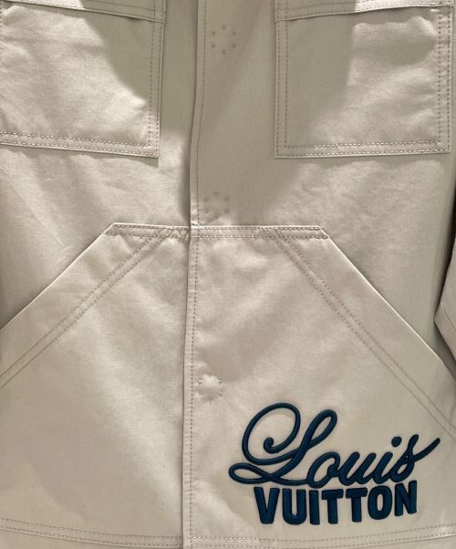 LOUIS VUITTON（ルイ ヴィトン）LOUIS VUITTON (ルイ ヴィトン) ワークウェアチョアコート ベージュ サイズ:46の古着・服飾アイテム