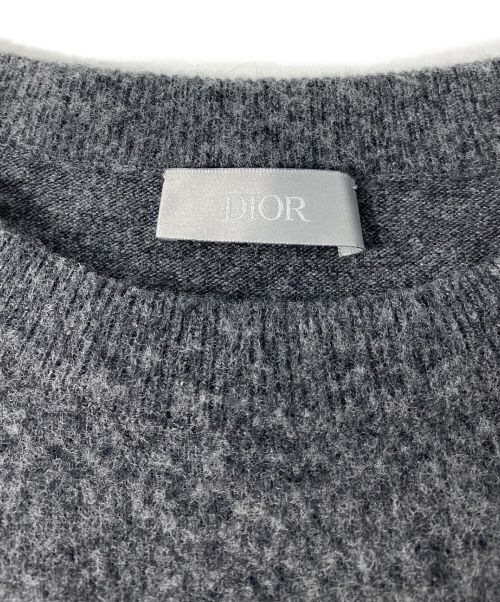 Dior（ディオール）Dior (ディオール) Dior and Judy Blame Knit グレー サイズ:Sの古着・服飾アイテム