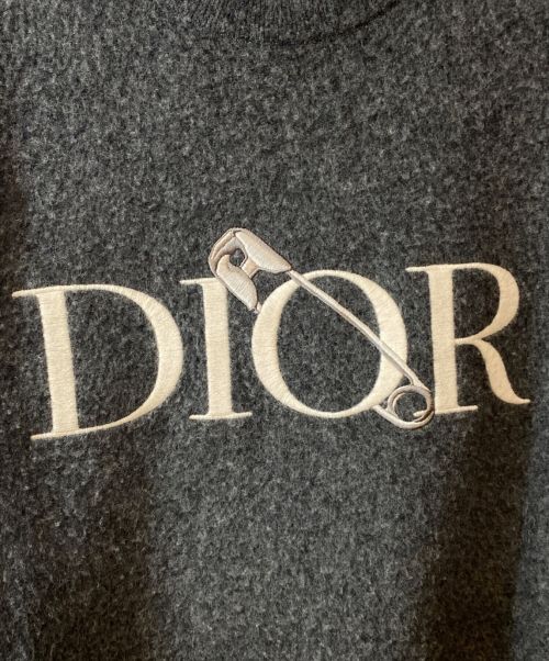 Dior（ディオール）Dior (ディオール) Dior and Judy Blame Knit グレー サイズ:Sの古着・服飾アイテム
