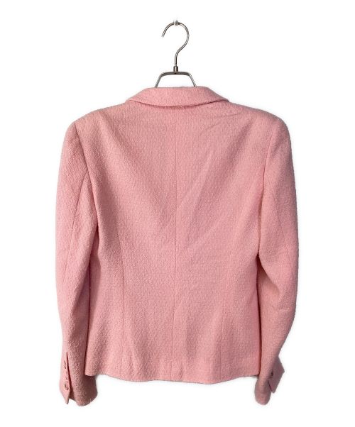 CHANEL（シャネル）CHANEL (シャネル) ツイードジャケット ピンク サイズ:40の古着・服飾アイテム