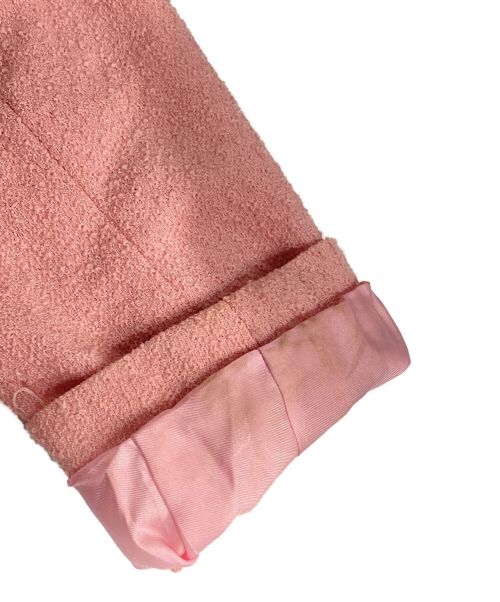 CHANEL（シャネル）CHANEL (シャネル) ツイードジャケット ピンク サイズ:40の古着・服飾アイテム