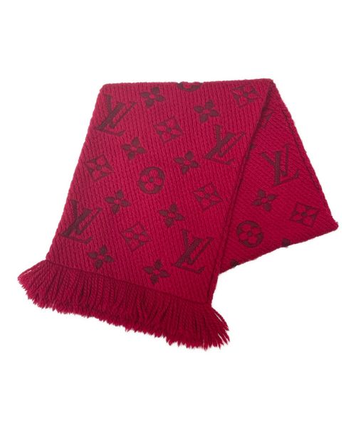 LOUIS VUITTON（ルイ ヴィトン）LOUIS VUITTON (ルイ ヴィトン) エシャルプロゴマニア レッドの古着・服飾アイテム