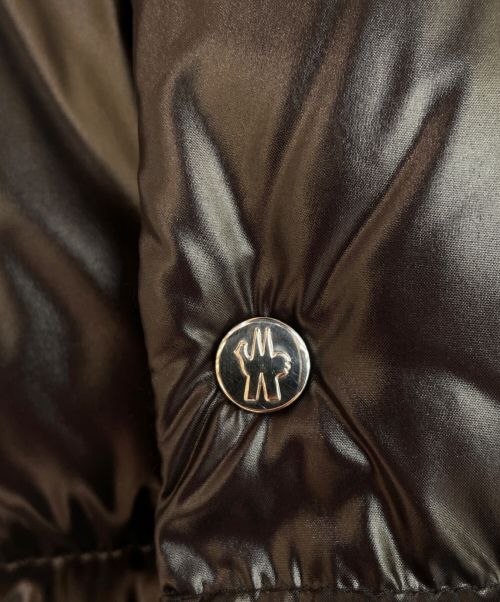 MONCLER（モンクレール）MONCLER (モンクレール) DERVAUX GIUBBOTTO ブラック×イエロー サイズ:1の古着・服飾アイテム