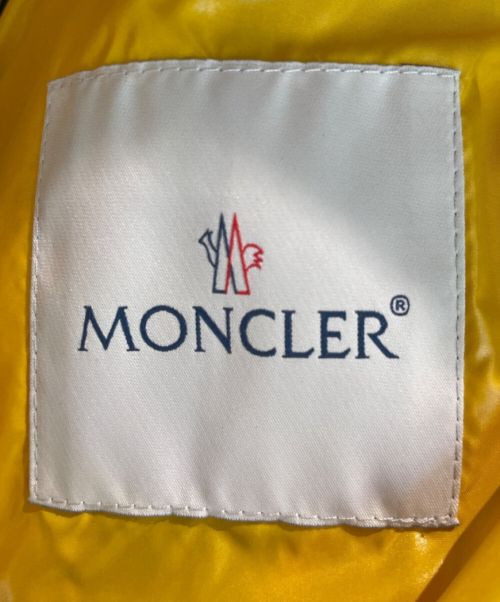 MONCLER（モンクレール）MONCLER (モンクレール) DERVAUX GIUBBOTTO ブラック×イエロー サイズ:1の古着・服飾アイテム