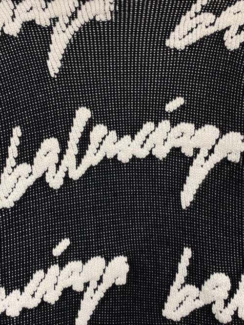 BALENCIAGA（バレンシアガ）BALENCIAGA (バレンシアガ) 3D SCRIBBLE OVER SIZE ブラック サイズ:Mの古着・服飾アイテム