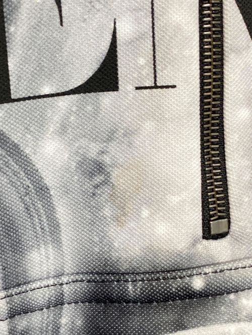 VALENTINO（ヴァレンティノ）VALENTINO (ヴァレンティノ) SPACE PRINT HALF-ZIP HOODIE  ブラック サイズ:Sの古着・服飾アイテム