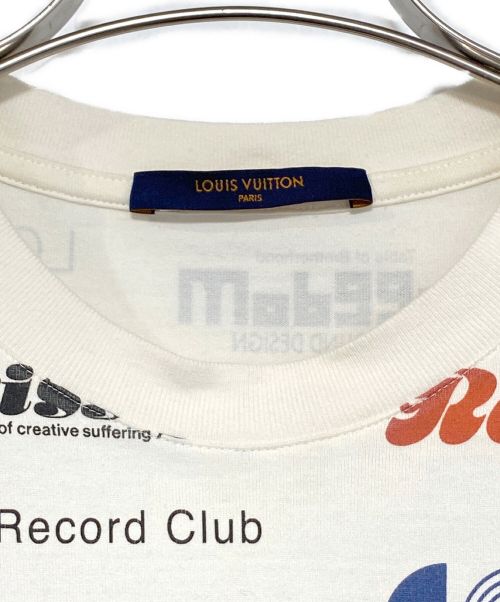 LOUIS VUITTON（ルイ ヴィトン）LOUIS VUITTON (ルイ ヴィトン) All over Logos Printed Tee ホワイト サイズ:Sの古着・服飾アイテム