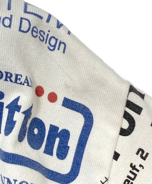 LOUIS VUITTON（ルイ ヴィトン）LOUIS VUITTON (ルイ ヴィトン) All over Logos Printed Tee ホワイト サイズ:Sの古着・服飾アイテム