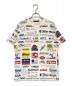 LOUIS VUITTON（ルイ ヴィトン）の古着「All over Logos Printed Tee」｜ホワイト