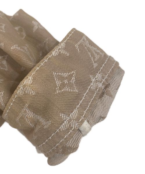LOUIS VUITTON（ルイ ヴィトン）LOUIS VUITTON (ルイ ヴィトン) モノグラムデニムライダースジャケット ブラウン サイズ:36の古着・服飾アイテム