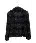 CHANEL (シャネル) ココボタンツイードジャケット ブラック サイズ:42：248000円