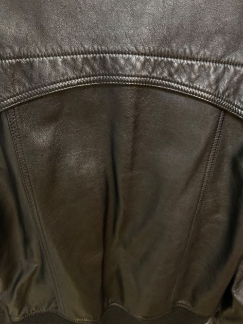 Saint Laurent Paris（サンローランパリ）Saint Laurent Paris (サンローランパリ) ラムスキンジップアップジャケット ブラック サイズ:42の古着・服飾アイテム