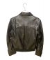 Saint Laurent Paris (サンローランパリ) ラムスキンジップアップジャケット ブラック サイズ:42：108000円