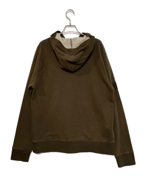 CHROME HEARTS（クロムハーツ）CHROME HEARTS (クロムハーツ) Y NOT ダガー刺繍 プルオーバーパーカー ブラウン サイズ:Sの古着・服飾アイテム