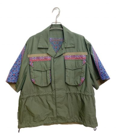 sacai シャーリングエンブロイダリーミックス半袖シャツ 1094000923383360_01_3193.jpeg