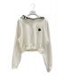 MONCLER（モンクレール）の古着「MAGLIA CON CAPPUCCIO/パーカー」｜ホワイト