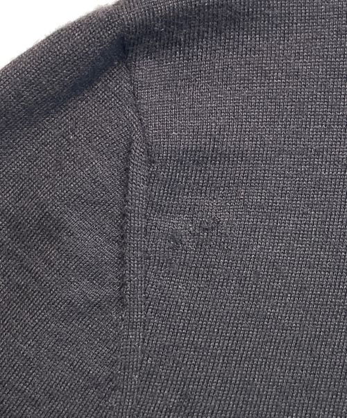 CHANEL（シャネル）CHANEL (シャネル) 半袖エンブレムニット ブラック サイズ:46の古着・服飾アイテム