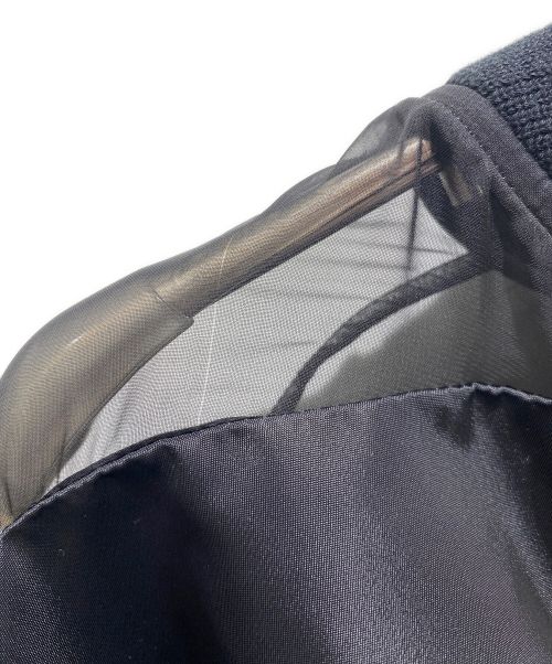 sacai（サカイ）sacai (サカイ) Nylon Twill×Chiffon Blouson ブラック サイズ:1の古着・服飾アイテム