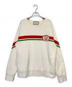 GUCCIグッチ）の古着「interlocking G sweat」｜アイボリー