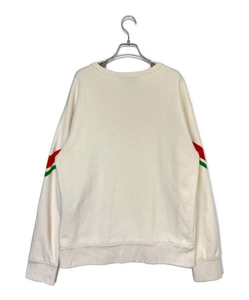 GUCCI（グッチ）GUCCI (グッチ) interlocking G sweat アイボリー サイズ:Mの古着・服飾アイテム