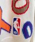 中古・古着 LOUIS VUITTON (ルイ ヴィトン) NBA (エヌビーエー) コラボレタークルーネックニット アイボリー サイズ:4L：99800円