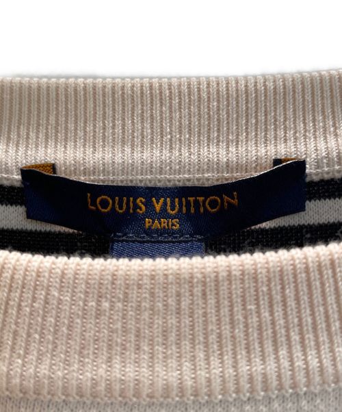 LOUIS VUITTON（ルイ ヴィトン）LOUIS VUITTON (ルイ ヴィトン) サマースターダストプルオーバー ブラック×ホワイト サイズ:Ｍの古着・服飾アイテム