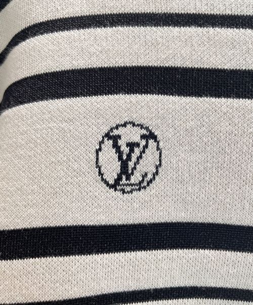 LOUIS VUITTON（ルイ ヴィトン）LOUIS VUITTON (ルイ ヴィトン) サマースターダストプルオーバー ブラック×ホワイト サイズ:Ｍの古着・服飾アイテム