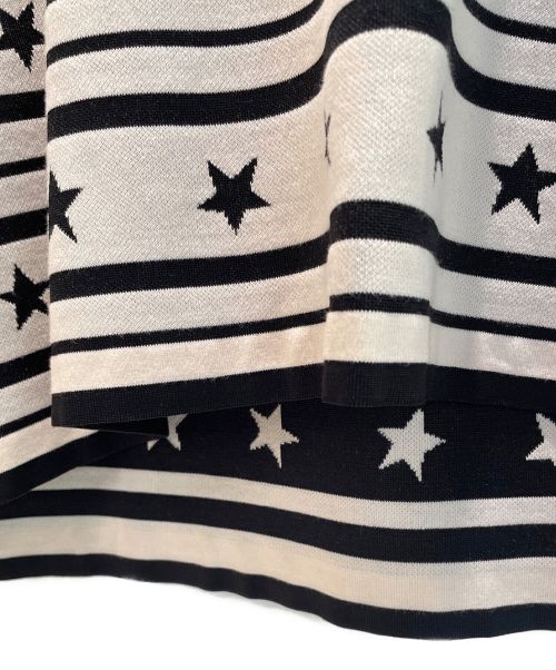 LOUIS VUITTON（ルイ ヴィトン）LOUIS VUITTON (ルイ ヴィトン) サマースターダストプルオーバー ブラック×ホワイト サイズ:Ｍの古着・服飾アイテム