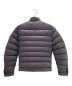 PRADA (プラダ) NYLON LUCIDバイカーダウンジャケット パープルグレー サイズ:44：99800円