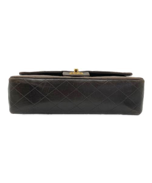 CHANEL（シャネル）CHANEL (シャネル) Wフラップ25 チェーンショルダーバッグ ブラックの古着・服飾アイテム