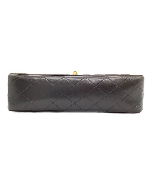 CHANEL（シャネル）CHANEL (シャネル) Wフラップ25 チェーンショルダーバッグ ブラックの古着・服飾アイテム