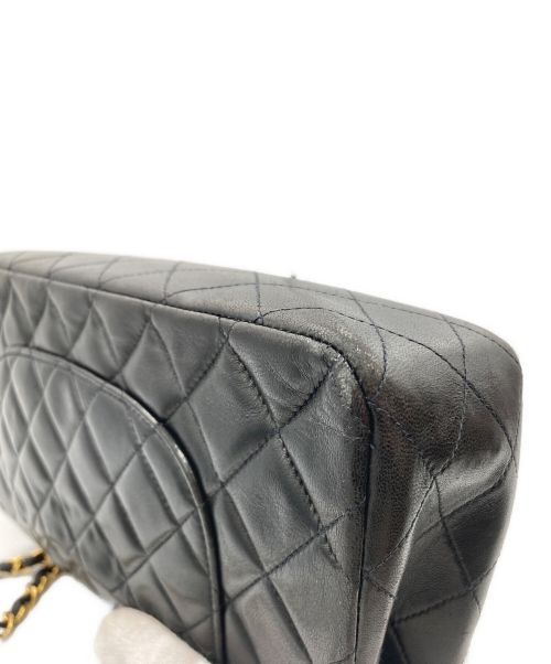 CHANEL（シャネル）CHANEL (シャネル) Wフラップ25 チェーンショルダーバッグ ブラックの古着・服飾アイテム