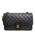 CHANELシャネル）の古着「マトラッセ25」｜ブラック