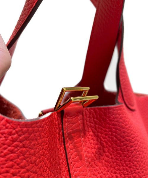 HERMES（エルメス）HERMES (エルメス) ピコタンロックPM ルージュクー サイズ:PMの古着・服飾アイテム