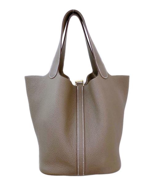 HERMES（エルメス）HERMES (エルメス) ピコタンロックMM エトゥープ サイズ:MMの古着・服飾アイテム